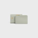 COMPACT WALLET WITH COIN TRIOMPHE IN SHINY CALFSKIN LIGHT CLAY - Image 6